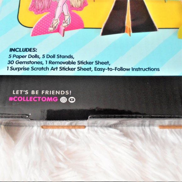 LOL Surprise OMG Dress Up Fashions Paper Dolls Set - Picture 9 of 13